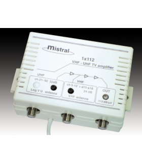 MISTRAL 1Χ112 (C3U) ΕΝΙΣΧΥΤΗΣ ΚΕΝΤΡΙΚΗΣ