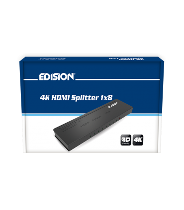 EDISION 4K HDMI Splitter 1x8