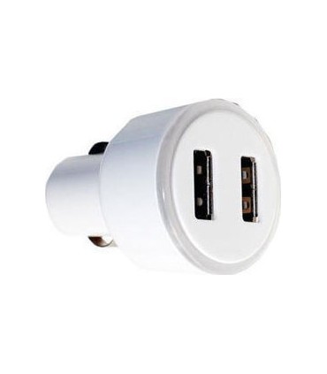 Φορτιστής αυτοκινήτου με 2 θύρες USB Λευκός CH-08 Telco