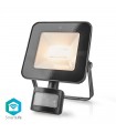 Wi-Fi Smart προβολέας LED με αισθητήρα κίνησης NEDIS WIFILOFS20FBK