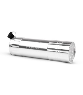 Αλουμινένιος mini φακός SONORA SILVER RAY ασημί
