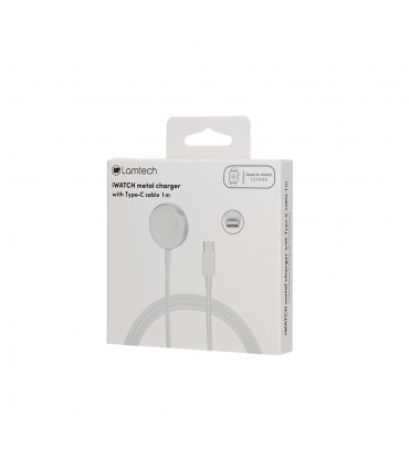 Lamtech Type-C Cable 1m Μαύρο (Apple Watch)