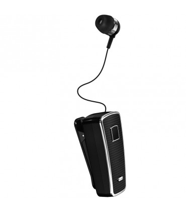 Lamtech LAM000476 In-ear Bluetooth Handsfree Ακουστικό Πέτου Μαύρο