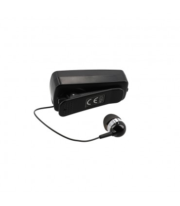 Lamtech LAM000476 In-ear Bluetooth Handsfree Ακουστικό Πέτου Μαύρο