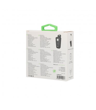 Lamtech LAM000476 In-ear Bluetooth Handsfree Ακουστικό Πέτου Μαύρο
