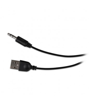 NOD Aurora 2.0 RGB Ηχεία Υπολογιστή 2.0 με RGB Φωτισμό και Ισχύ 16W σε Μαύρο Χρώμα