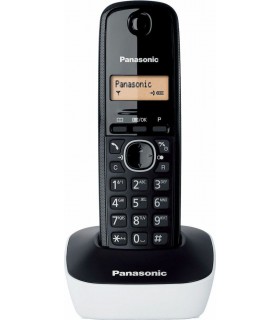 Panasonic KX-TG1611 Ασύρματο Τηλέφωνο Μαύρο/Λευκό
