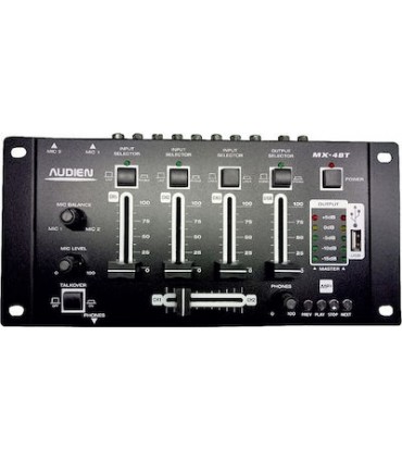 Audien MX-4BT Αναλογικός Μίκτης 4 Καναλιών