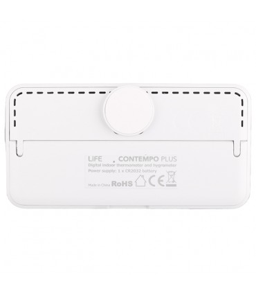 Life Contempo Plus Θερμόμετρo & Υγρασιόμετρo Επιτραπέζιο για Χρήση σε Εσωτερικό Χώρο