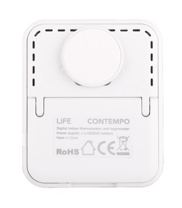 Life Contempo 221-0272 Θερμόμετρo & Υγρασιόμετρo Επιτραπέζιο για Χρήση σε Εσωτερικό Χώρο