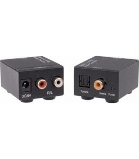 Anga Μετατροπέας RCA / Toslink male σε RCA female (552-153)