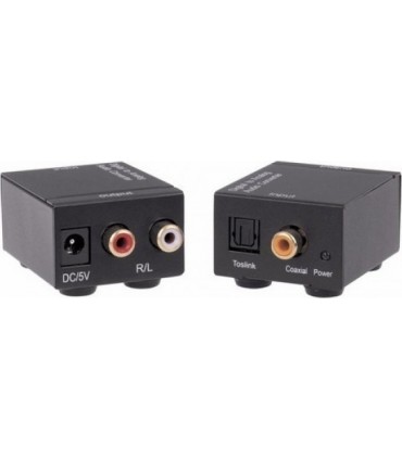 Anga Μετατροπέας RCA / Toslink male σε RCA female (552-153)