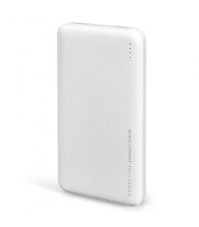 Lamtech LAM112105 Power Bank 10000mAh με 2 Θύρες USB-A Λευκό