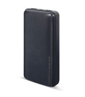 Lamtech LAM112112 Power Bank 20000mAh με 2 Θύρες USB-A Μαύρο