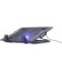 Gembird Cooling Pad για Laptop έως 17" με 1 Ανεμιστήρα και Φωτισμό (NBS-1F17T-01)