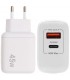 Lamtech Φορτιστής Χωρίς Καλώδιο με Θύρα USB-A και Θύρα USB-C 45W Power Delivery / Quick Charge 3.0 Μαύρος (LAM023541)