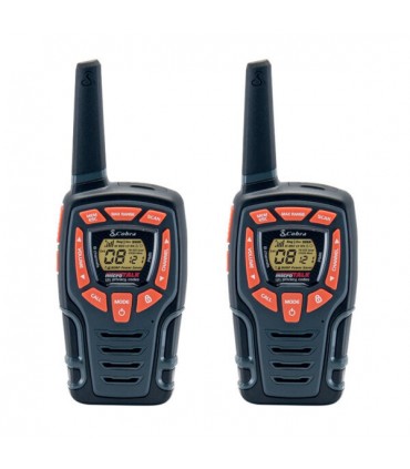 Cobra AM-855 Walkie Talkie με Μονόχρωμη Οθόνη Σετ 2τμχ
