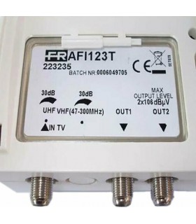 FRACARRO AFI123T EΝΙΣΧΥΤΗΣ ΓΡΑΜΜΗΣ 113db 2 ΕΞΟΔΩΝ