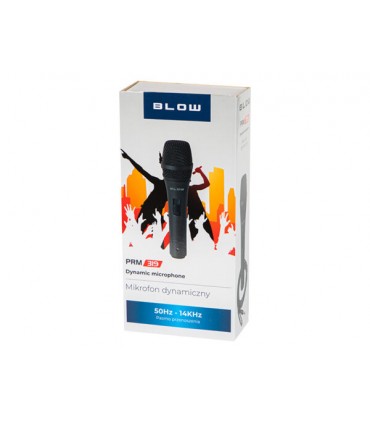 Blow Δυναμικό Μικρόφωνο PRM319 Τοποθέτηση Shock Mounted/Clip On Φωνής