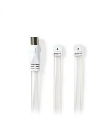 NEDIS ANFM105ME Indoor & Outdoor FM Antenna 87.5 - 108 MHz 0 - 15 km Range IEC 1