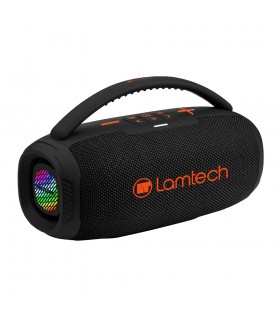 LAMTECH WIRELESS V5.3 BASS BOOST PARTY BOX 20W BLACK ORANGE