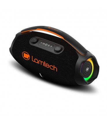 LAMTECH WIRELESS V5.3 STEREO PARTY BOX 60W BLACK ORANGE