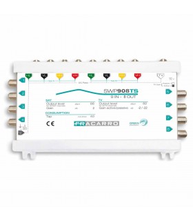 ΠΟΛΥΔΙΑΚΟΠΤΗΣ FRACARRO 9 ΕΙΣΟΔΩΝ 8 ΕΞΟΔΩΝ SWP908TS