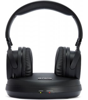 Aiwa WHF-930D Ασύρματα RF Ακουστικά Τηλεόρασης Over Ear Μαύρο