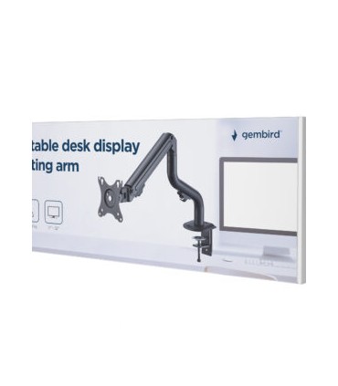 GEMBIRD ADJUSTABLE DESK DISPLAY MOUNTING ARM 17-32