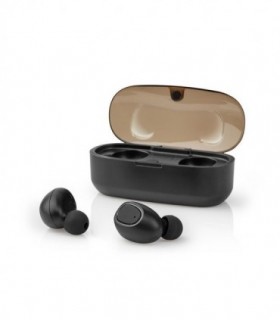 NEDIS HPBT5052BK Fully Wireless Bluetooth Earphones 5 Hours Playtime Voice Contr