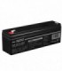 NOD LAB 12V2.4AH LEAD ACID BATTERY