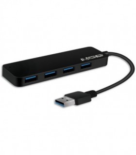 NOD METAL HUB 4.3 USB 3.0 4PORTS ALUMINUM BLACK