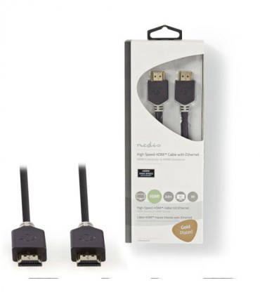 NEDIS CVBW34000AT20 High Speed HDMI Cable with Ethernet HDMI Connector-HDMI Conn