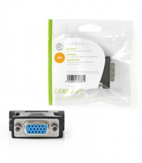 NEDIS CCGP32902BK DVI - VGA Adapter DVI-D 24+1-Pin Male - VGA Female Black