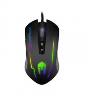 NOD IRON FIRE Wired Gaming Mouse, RGB LED