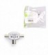 NEDIS CSGP40951ME Coax Splitter IEC (Coax) Male-2x IEC (Coax) Female, Metal