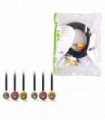 NEDIS CVGP24300BK50 Composite Video Cable 3x RCA Male-3x RCA Male,5.0 m,Black