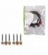 NEDIS CVGP24300BK30 Composite Video Cable 3x RCA Male-3x RCA Male 3.0 m Black