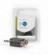 NEDIS CAGB22940BK Stereo Audio Adapter 3.5 mm Male - 2x RCA Female Black