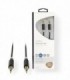NEDIS CABW22000AT50 Stereo Audio Cable 3.5 mm Male - 3.5 mm Male 5.0 m Anthracit