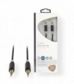 NEDIS CABW22000AT50 Stereo Audio Cable 3.5 mm Male - 3.5 mm Male 5.0 m Anthracit