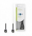 NEDIS CAGB22000BK15 Stereo Audio Cable 3.5 mm Male - 3.5 mm Male 1.5 m Black