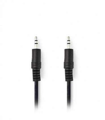 NEDIS CAGB22000BK15 Stereo Audio Cable 3.5 mm Male - 3.5 mm Male 1.5 m Black