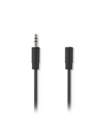 NEDIS CAGB22050BK20 Stereo Audio Cable 3.5 mm Male - 3.5 mm Female 2.0 m Black