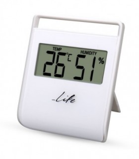 LIFE FLEXY Thermometer with hygrometer,White