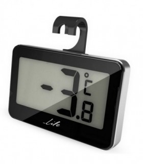 LIFE Fridgy Mini Thermometer Black