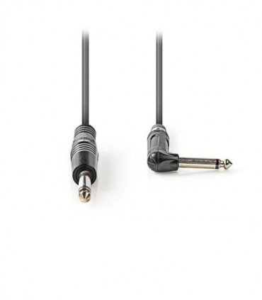 NEDIS COTH23005GY50 Unbalanced Audio Cable 6.35 mm Male - 6.35 mm Male Angle 5.0