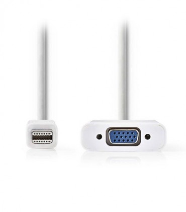 NEDIS CCGP37850WT02 Mini DisplayPort - VGA Cable, Mini DisplayPort Male - VGA Fe
