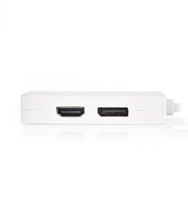 NEDIS CCGP37460WT02 Mini DisplayPort Multi Adapter Cable+DVI-D 24+1-Pin Female+H