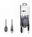 NEDIS COTH15120GY15 Unbalanced XLR Audio Cable XLR 3-pin Female - 6.35 mm Male 1